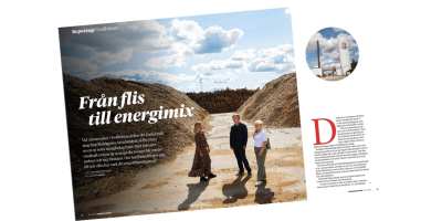 Skärmdump tidningsreportage