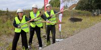 Första spadtaget till ny återvinningscentral 2026.